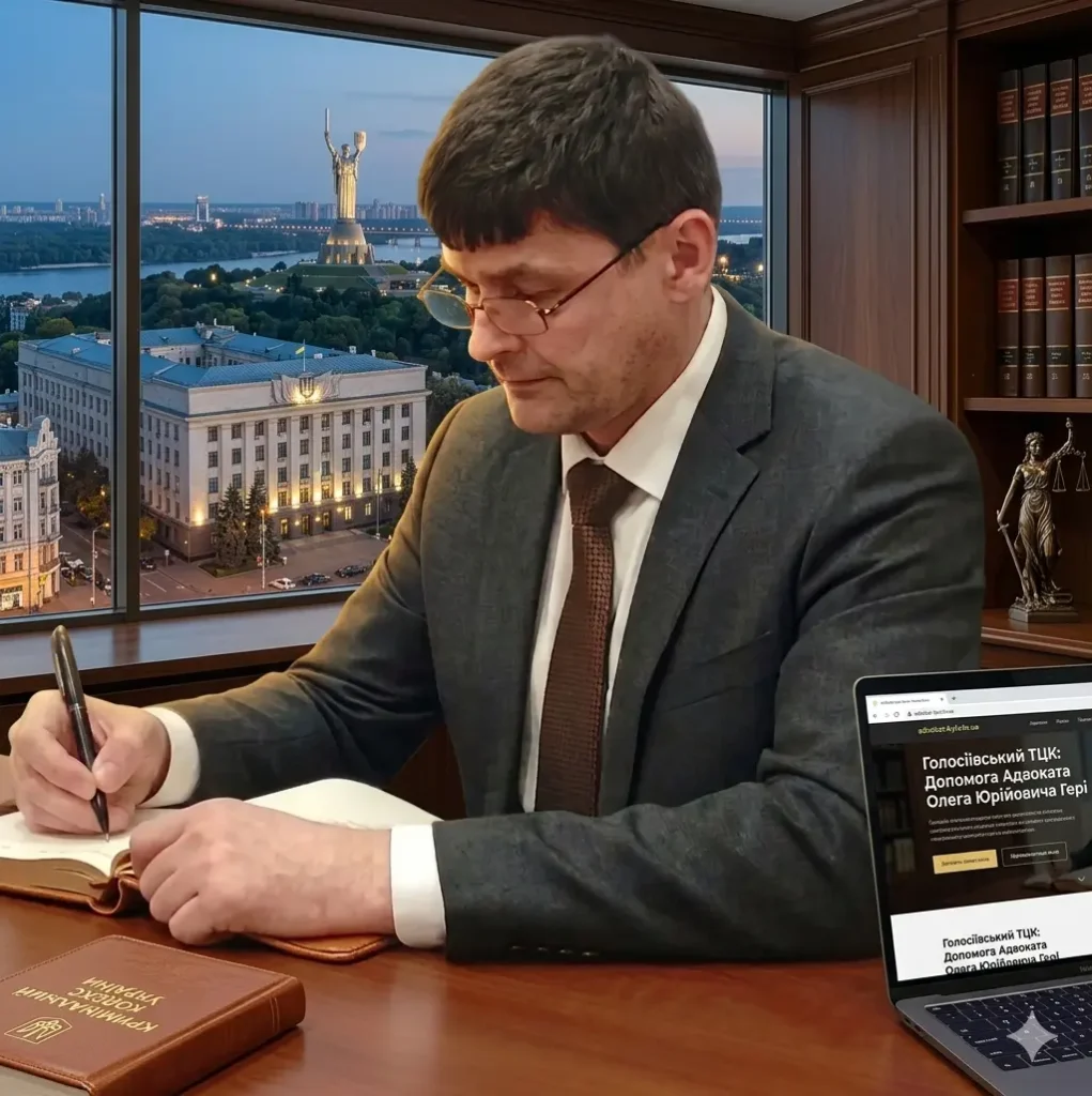 Голосіївський ТЦК допомога адвоката