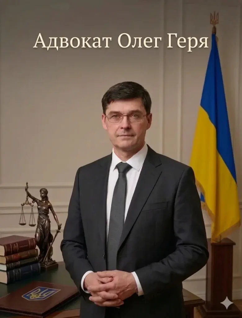 Адвокат Геря О.Ю.